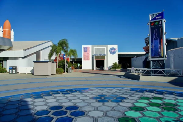 Kennedy Space Center Florida Usa Zona Centrale Della Nasa Con — Foto Stock