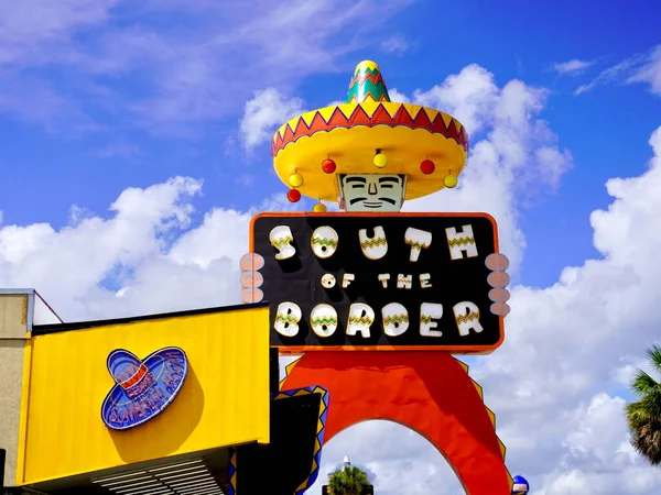 South Carolina Usa South Border Attraction Interstate South Border North — Stock Photo, Image