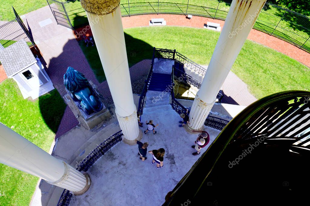 Monumento a Hermann Heights, una estatua en New Ulm, Minnesota. Herman