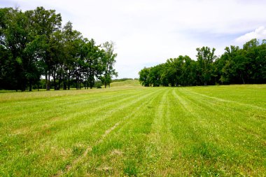 Yoksulluk Noktası Dünya Mirası Louisiana 'da, Yoksulluk Noktası kültürü tarafından inşa edilmiş tarihi bir anıt toprak çalışma alanı. Plaza, C şeklindeki tepeler ve A tepesi. Bölgedeki en büyük tepeler..