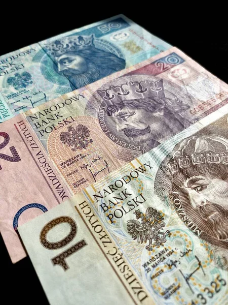 Zloty Polandia Adalah Mata Uang Resmi Dan Alat Pembayaran Sah Stok Foto Bebas Royalti