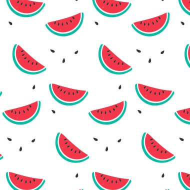 pattern, watermelon, summer, juicy, fruit, food, rest