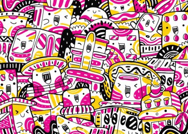 Miami düz tasarım tarzında