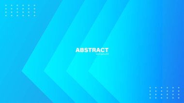 Soyut mavi arkaplan ve ok çizgileri, tasarım için kopyalama alanı olan arkaplan, vektör.