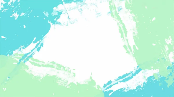 Arrière Plan Aquarelle Vert Bleu Pour Les Textures Milieux Bannières — Image vectorielle