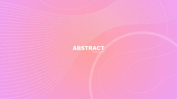 抽象的なピンクの流体の形は コピースペース ベクトルと現代的な背景 — ストックベクタ
