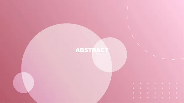 Abstrakte Rosa Gepmetrische Form Moderner Hintergrund Mit Kopierraum Vektor — Stockvektor