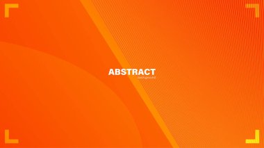 Akışkan şekilli, soyut turuncu arka plan modern konsept. Minimum poster. afiş, web, kapak, reklam panosu, broşür, sosyal medya, iniş sayfası için arkaplan.