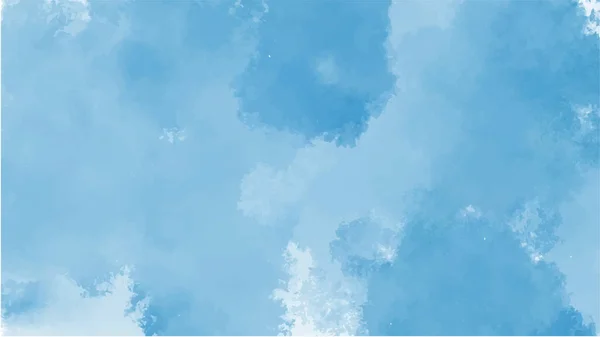 Μπλε Υδατογραφία Φόντο Για Σχεδιασμό Σας Υδατογραφία Έννοια Φόντου Διάνυσμα — Διανυσματικό Αρχείο