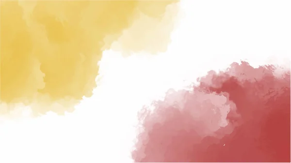 Roter Und Oranger Aquarell Hintergrund Für Ihr Design Aquarell Hintergrundkonzept — Stockvektor