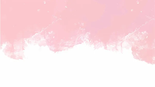 粉色水彩背景为您的设计 水彩背景概念 — 图库矢量图片