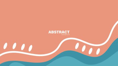 Soyut turuncu ve mavi arka plan modern konsept. Minimum poster. afiş, web, kapak, reklam panosu, broşür, sosyal medya, iniş sayfası için arkaplan.
