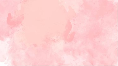 Tasarımınız için pembe suluboya arkaplan, suluboya arka plan, vektör.