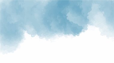 Dokular için mavi suluboya arkaplan ve web pankartları arzuluyor