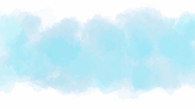 Dizaynınız için mavi suluboya arkaplan, suluboya arkaplan, vektör.
