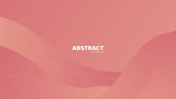 Abstrait Rose Forme Fluide Fond Moderne Avec Espace Copie Vecteur — Image vectorielle