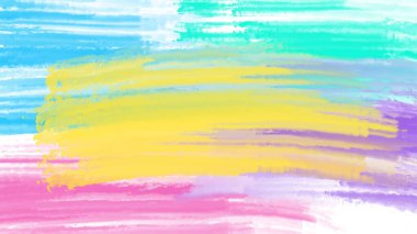 Poster, broşür veya el ilanı, suluboya posterler, el ilanları veya kartlar için renkli vektör suluboya arkaplan. Sancak şablonu.