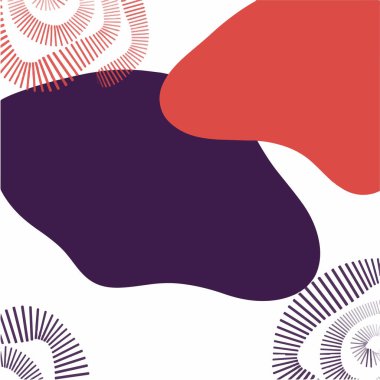 Merhaba Spring Hand, özgeçmiş çizimi. Klasik afiş afiş şablonu arka planı