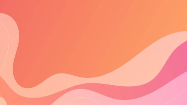 Özet pembe sıvı şekilli modern arkaplan kopyalama alanı, vektör.