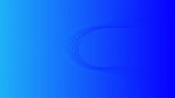 Abstraktní Modré Pozadí Tvar Křivky Pozadí Kopírovacím Prostorem Pro Návrh — Stockový vektor
