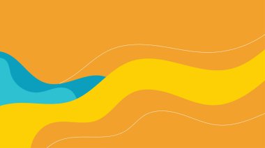 Arkaplanda diyanmik gölge olan renkli soyut bir arkaplan. Yazın fotokopi alanı kavramı. Vektör arkaplanı. EPS 10