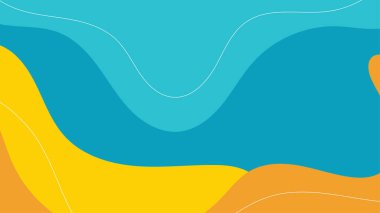 Arkaplanda diyanmik gölge olan renkli soyut bir arkaplan. Yazın fotokopi alanı kavramı. Vektör arkaplanı. EPS 10