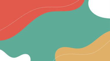 Merhaba Spring Hand, özgeçmiş çizimi. Klasik afiş afiş şablonu arka planı