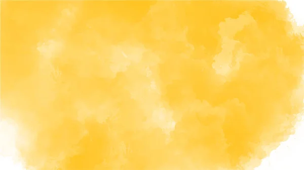 Fundo Aquarela Amarelo Para Texturas Fundos Banners Web Desig — Vetor de Stock