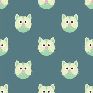 Kusursuz bir arka plan. Hayvan geçmişi kavramı. Vektör.