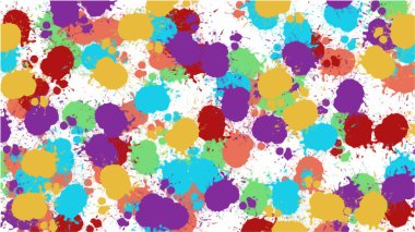 Merhaba Spring Hand, özgeçmiş çizimi. Klasik afiş afiş şablonu arka planı. lekeler arka plan.