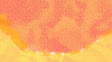 Tasarımınız için turuncu ve sarı suluboya arka plan, vektör.