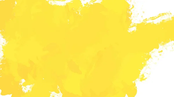 Żółte Tło Akwarela Dla Projektu Koncepcja Tła Akwarela Wektor — Wektor stockowy