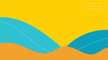 Arka planda dinamik gölgeler olan renkli soyut bir arkaplan. Yazın fotokopi alanı kavramı. Vektör arkaplanı. EPS 10