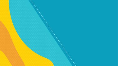 Arka planda dinamik gölgeler olan renkli soyut bir arkaplan. Yazın fotokopi alanı kavramı. Vektör arkaplanı. EPS 10