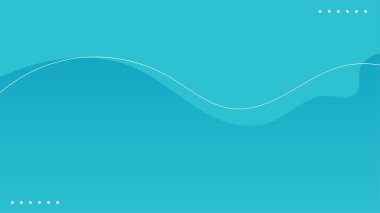 Soyut mavi arkaplan ve eğri şekli, tasarım için kopyalama alanı olan arkaplan, vektör.