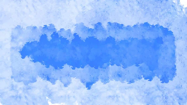 Fond Bleu Aquarelle Pour Les Textures Milieux Bannières Web Desig — Image vectorielle