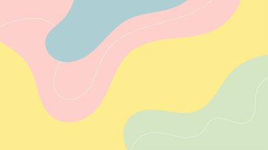 Merhaba Spring Hand, özgeçmiş çizimi. Klasik afiş afiş şablonu arka planı