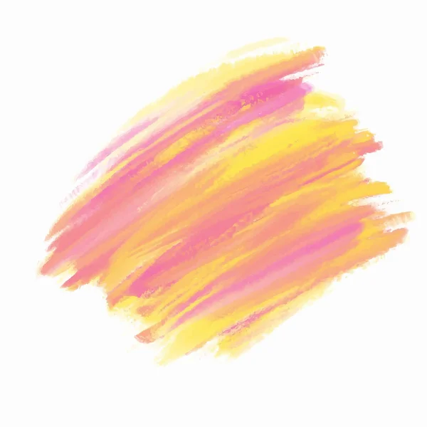 Pink Yellow Watercolor Background Your Design Watercolor Background Concept Vector — 스톡 벡터