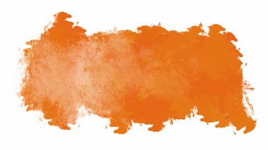 Dokular için turuncu suluboya arka plan ve web pankartları arzuluyor