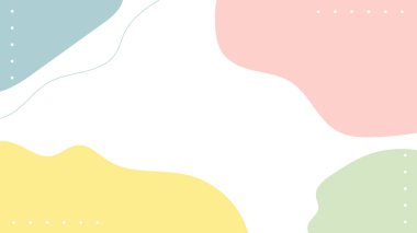 Merhaba Spring Hand, özgeçmiş çizimi. Klasik afiş afiş şablonu arka planı