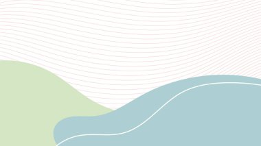 Merhaba Spring Hand, özgeçmiş çizimi. Klasik afiş afiş şablonu arka planı