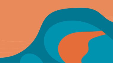 Arkaplanda diyanmik gölge olan renkli soyut bir arkaplan. Yazın fotokopi alanı kavramı. Vektör arkaplanı. EPS 10