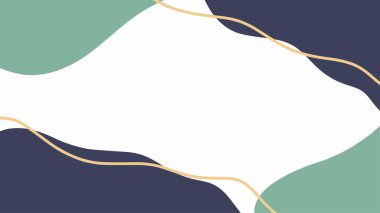 Merhaba Spring Hand, özgeçmiş çizimi. Klasik afiş afiş şablonu arka planı