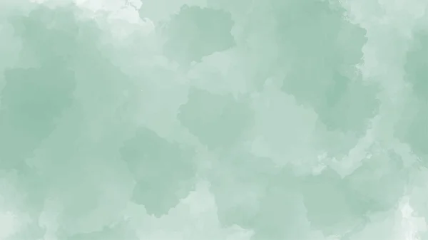 Grüner Aquarell Hintergrund Für Texturen Hintergründe Und Web Banner Desig — Stockvektor