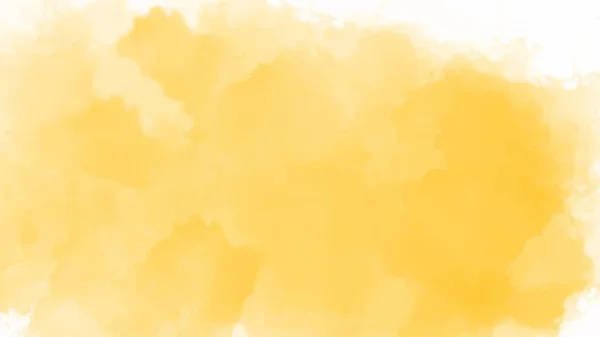 Žluté Akvarel Pozadí Pro Textury Pozadí Web Bannery Desig — Stockový vektor
