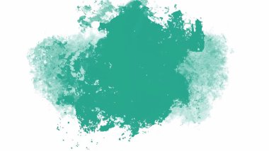 Tasarımınız için yeşil suluboya arkaplan, suluboya arkaplan, vektör.