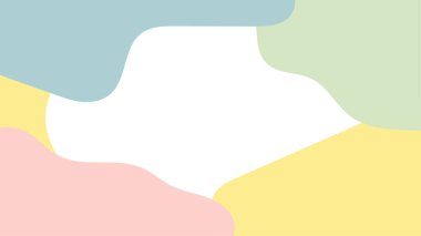 Merhaba Spring Hand, özgeçmiş çizimi. Klasik afiş afiş şablonu arka planı