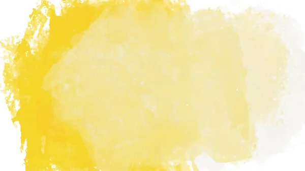 Żółte Tło Akwarela Dla Projektu Koncepcja Tła Akwarela Wektor — Wektor stockowy