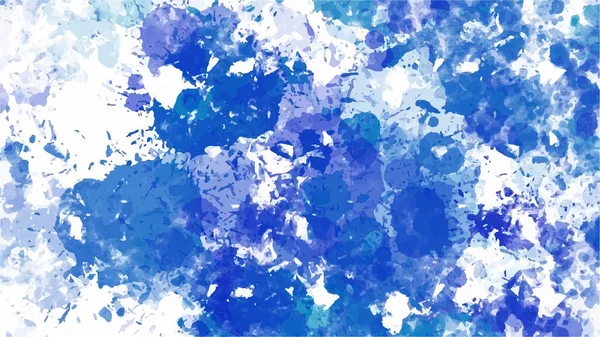 Blauer Aquarell Hintergrund Für Texturen Hintergründe Und Web Banner Desig — Stockvektor