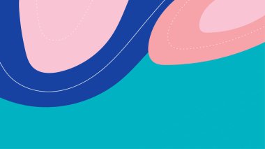 Renkli Yaz arkaplan tasarımı. Yatay poster, tebrik kartı, web sitesi başlığı